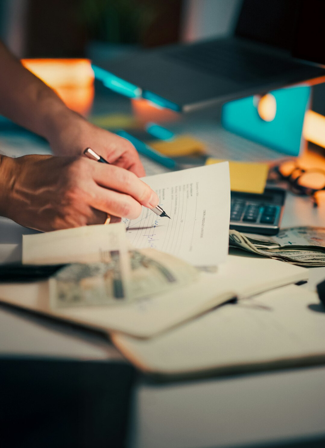 financial planning session